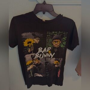 Black bad bunny Graphic T-Shirt